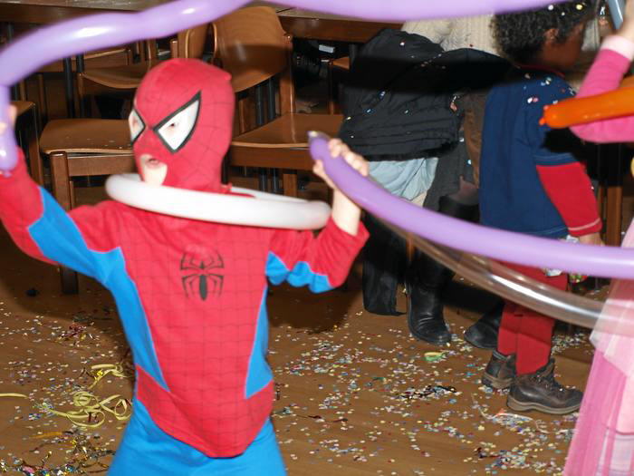 Spiderman in Aktion